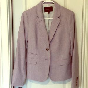 Banana Republic Pink/Purple Wool Blazer NWOT